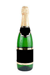 Image showing Champagne bottle 