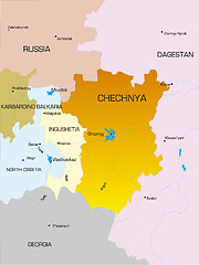 Image showing Chechen Republic country