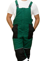 Image showing Green Work uniform 