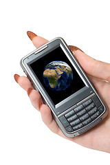 Image showing communicator