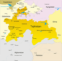 Image showing Tajikistan  