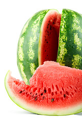 Image showing Ripe watermelon 