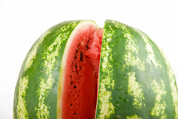 Image showing Close up of ripe watermelon