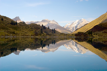 Image showing Mountain Reflection