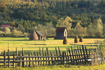 Image showing Landscape in Bucovina,Romania