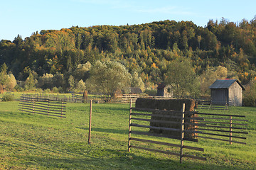 Image showing Landscape in Bucovina,Romania