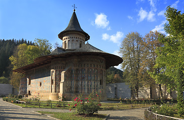 Image showing Voronet Monastery,Moldavia,Romania