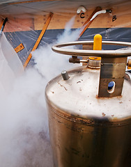 Image showing Liquid Nitrogen Tank