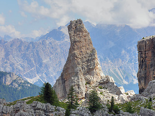 Image showing Dolomites Mountains, Italy, Summer 2009