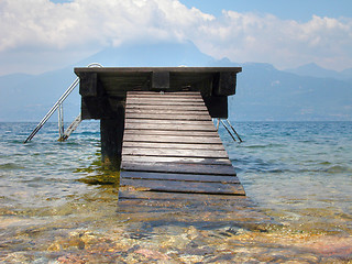 Image showing Lake Garda Countryside, Italy