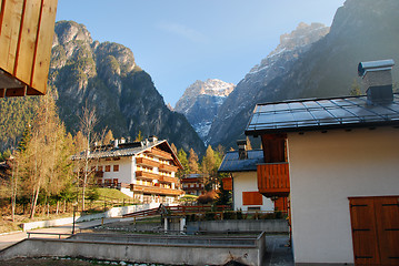 Image showing Alps Winter, Dolomites, Italy, 2007