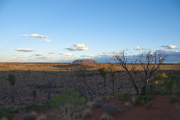 Image showing Uluru, Ayers Rock, Northern Territory, Australia, August 2009