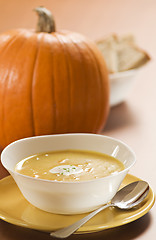 Image showing Pumpkin soup