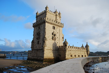 Image showing Belem Tower in Lisbon, Portugal