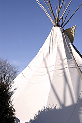 Image showing Teepee and Jet