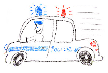 Image showing Police car