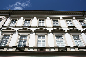 Image showing Old apartment building