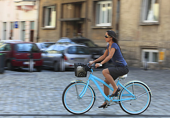 Image showing Urban Bicycle Ride