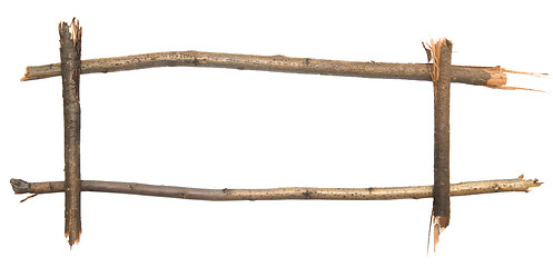 Image showing twig frame