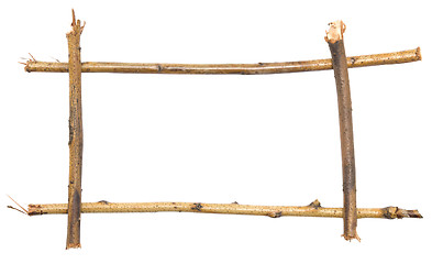 Image showing twig frame