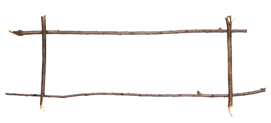 Image showing twig frame