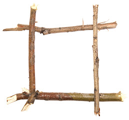 Image showing twig frame