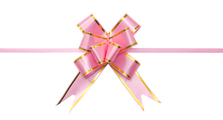 Image showing pink bow
