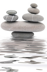 Image showing balancing stones