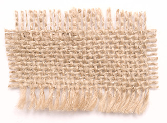 Image showing sackcloth