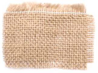 Image showing sackcloth material