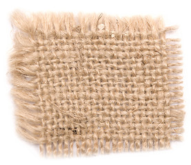 Image showing sackcloth material