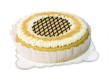 Image showing Almond paste cake