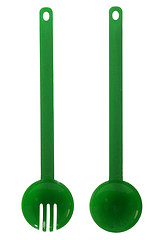 Image showing Salad servers