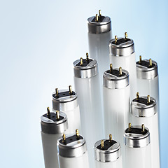 Image showing Fluorescent tubes