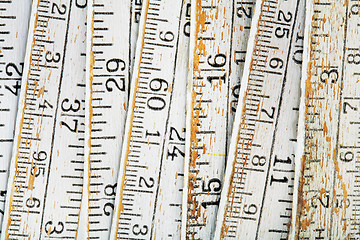 Image showing Old ruler