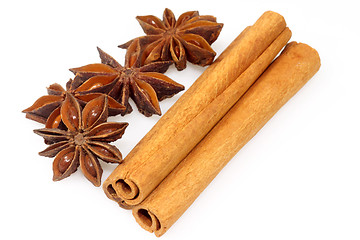 Image showing Anise and cinnamon