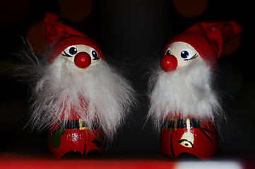 Image showing Santas