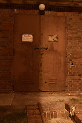 Image showing old rusty door