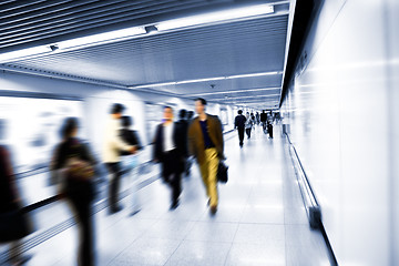 Image showing interior of the airport