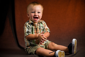 Image showing Cute Baby Boy