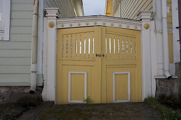 Image showing Old Wooden Gate