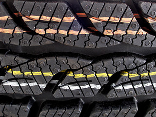 Image showing snow tyres