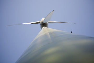 Image showing Modern Windmill