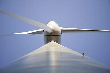 Image showing Modern Windmill