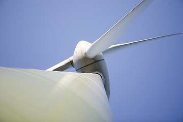 Image showing Modern Windmill