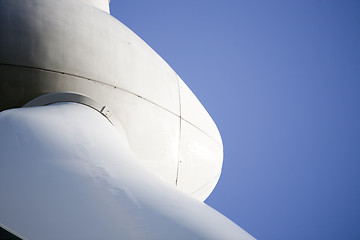 Image showing Modern Windmill