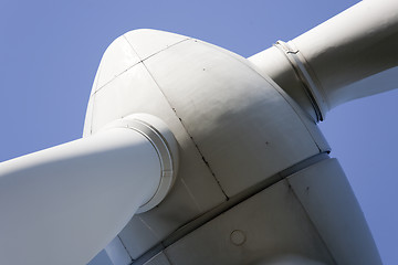 Image showing Modern Windmill