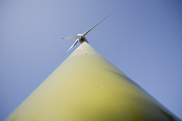 Image showing Modern Windmill