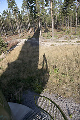 Image showing Modern Windmill