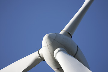 Image showing Modern Windmill